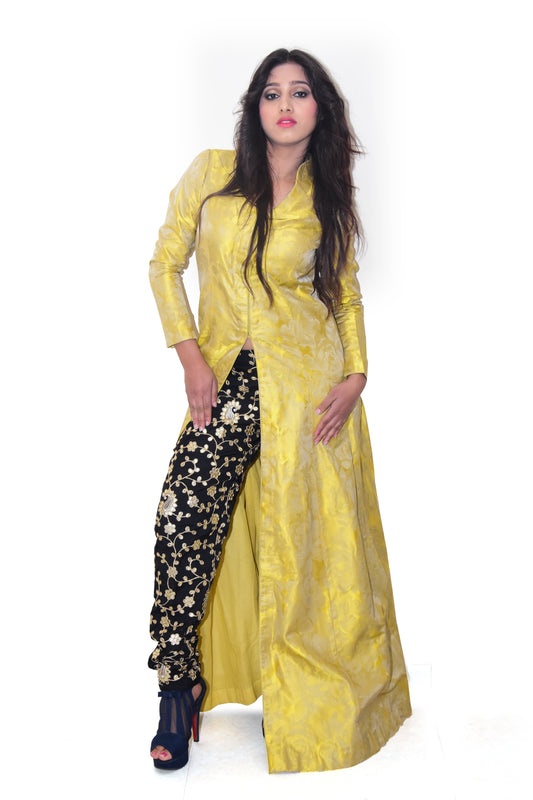 Jacket Gown with Pant