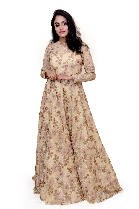 Beige Gown